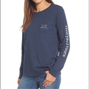 🐳❤️ | Vineyard Vines Whale Print Top